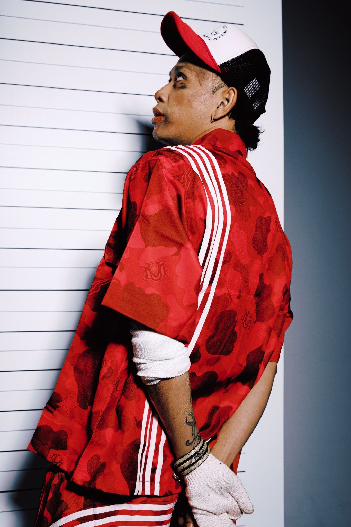  SIGNATURE INFRARED RED CAMO SHIRT 