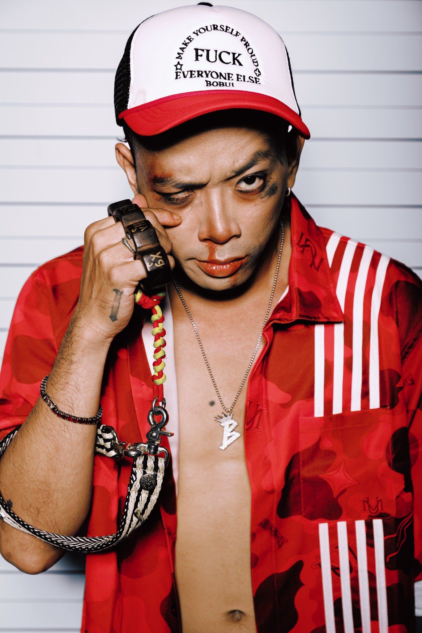  SIGNATURE INFRARED RED CAMO SHIRT 