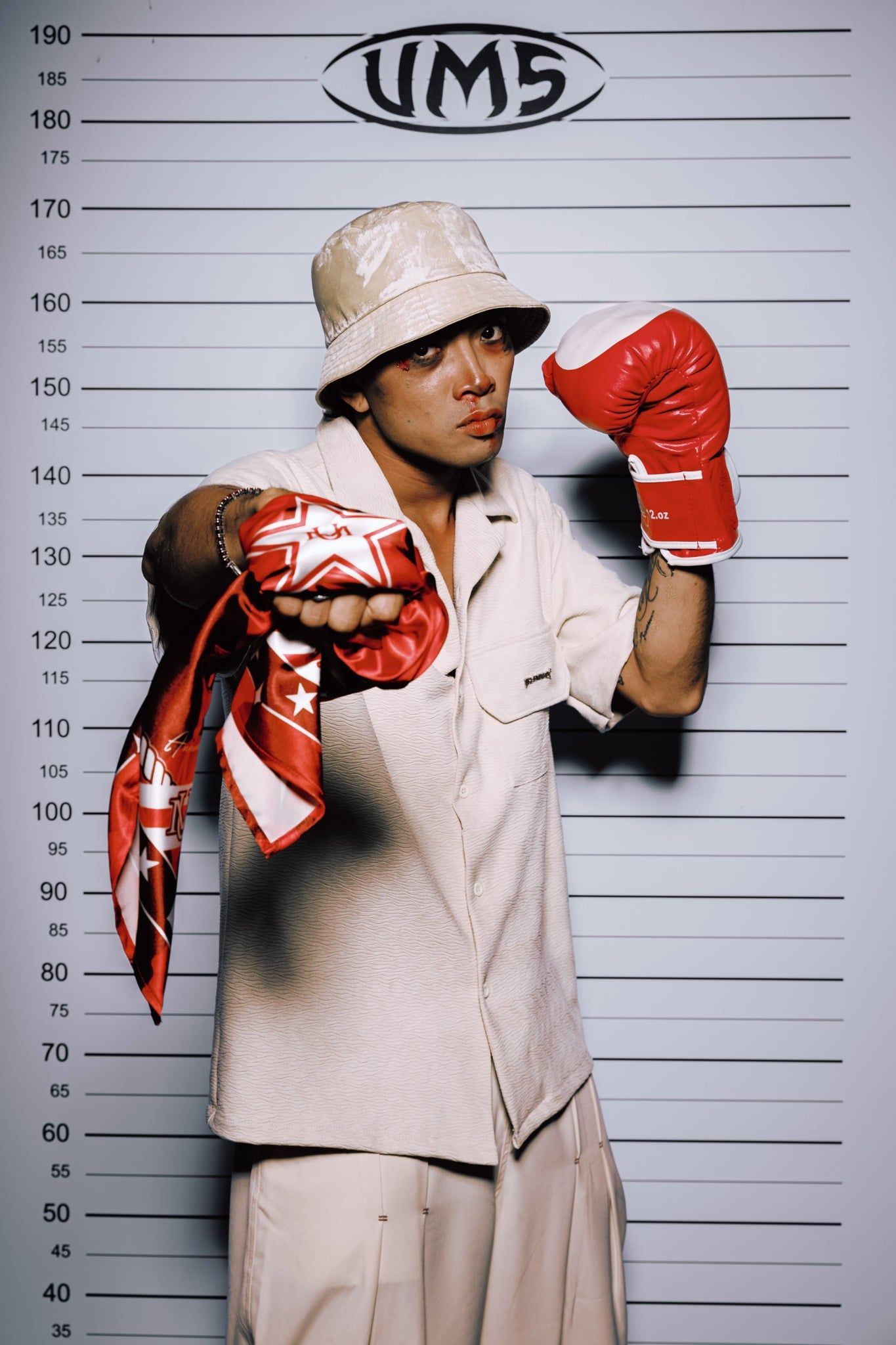  WAVY SUEDE SHIRT CREAM 