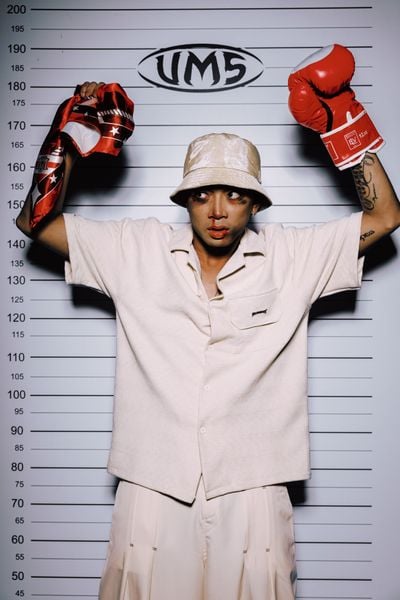  WAVY SUEDE SHIRT CREAM 