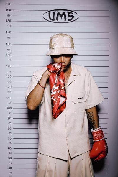  WAVY SUEDE SHIRT CREAM 