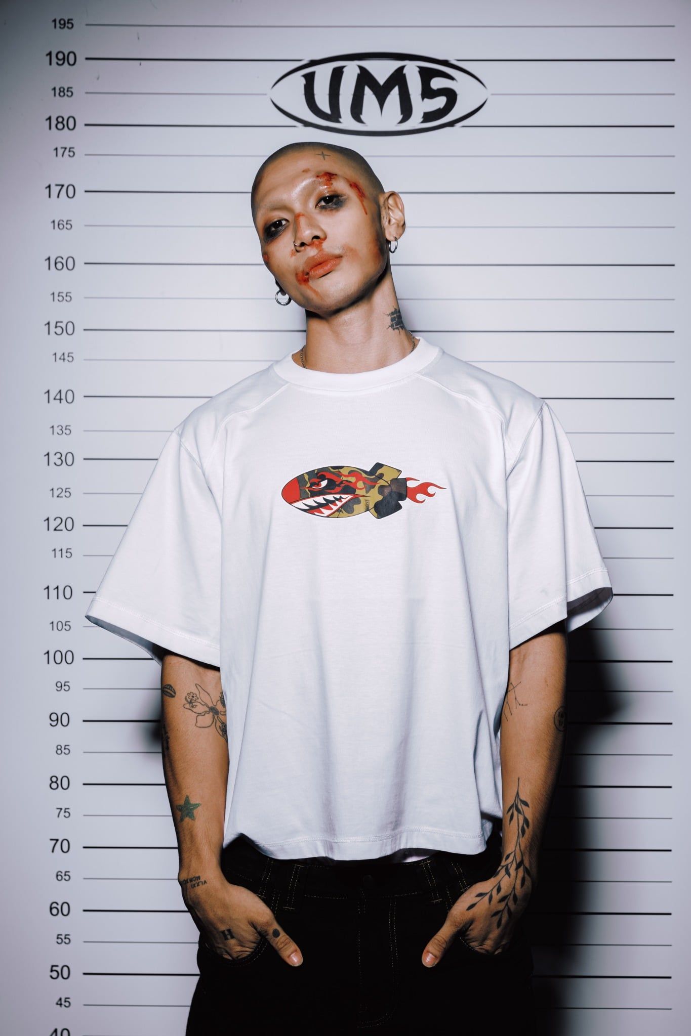  BSTT CAMO ROCKET TEE WHITE 