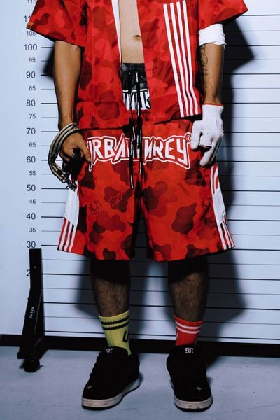  SIGNATURE INFRARED RED CAMO SHORT 