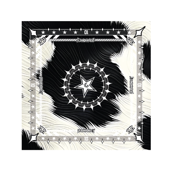  BANDANA BLACK COW 