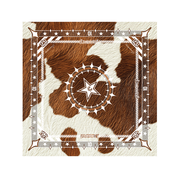  BANDANA BROWN COW 