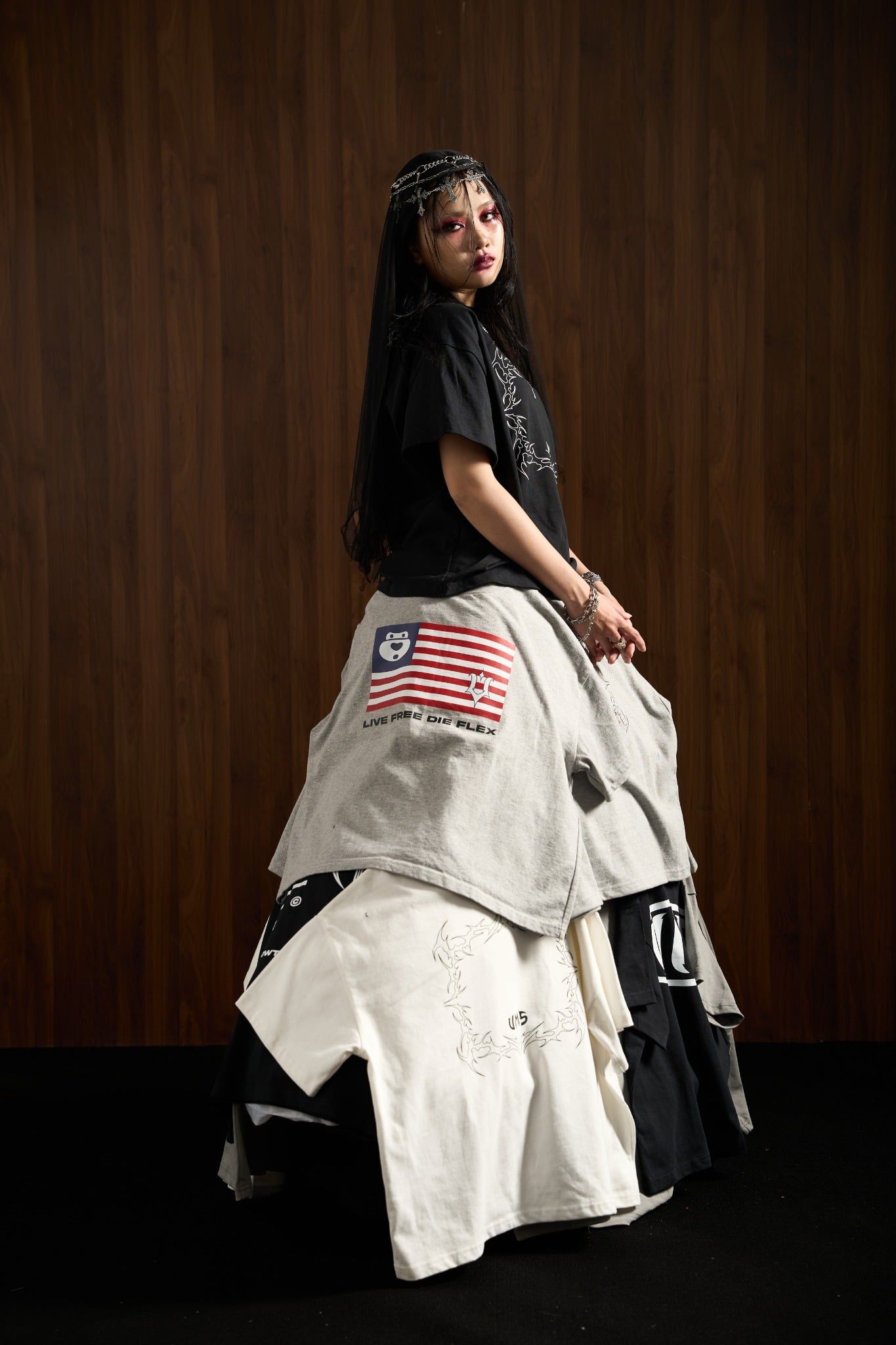  UMS FRAME TEE BLACK 