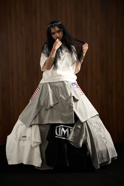  UMS NATION TEE WHITE 
