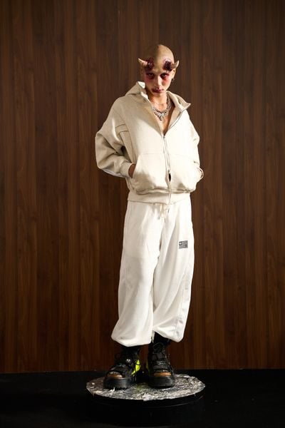  UMS HOODIE DUST GREY 