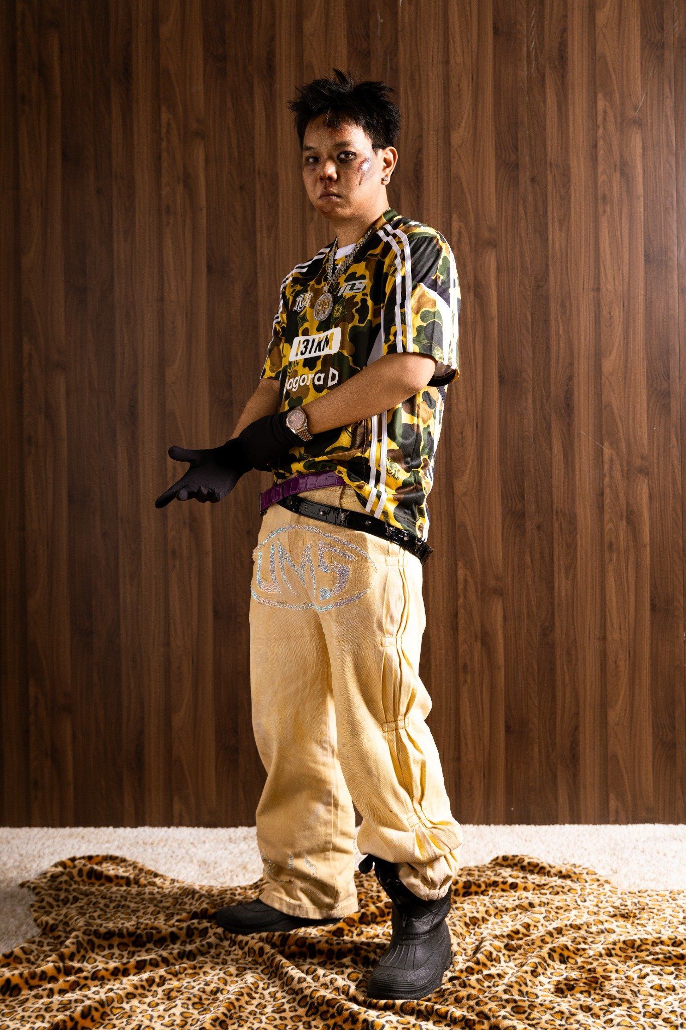  131KM x PJPO x UMS - JERSEY YELLOW CAMO 