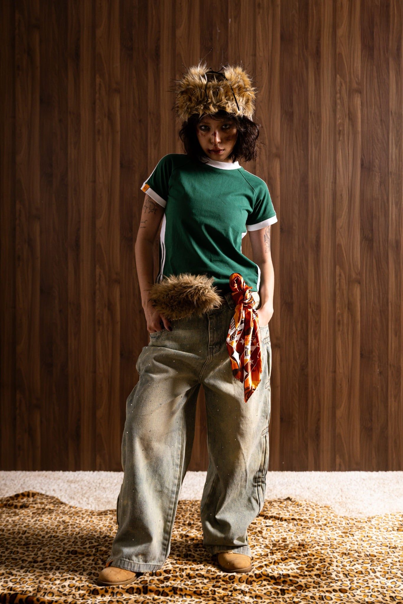  SPORTY BABY TEE GREEN 