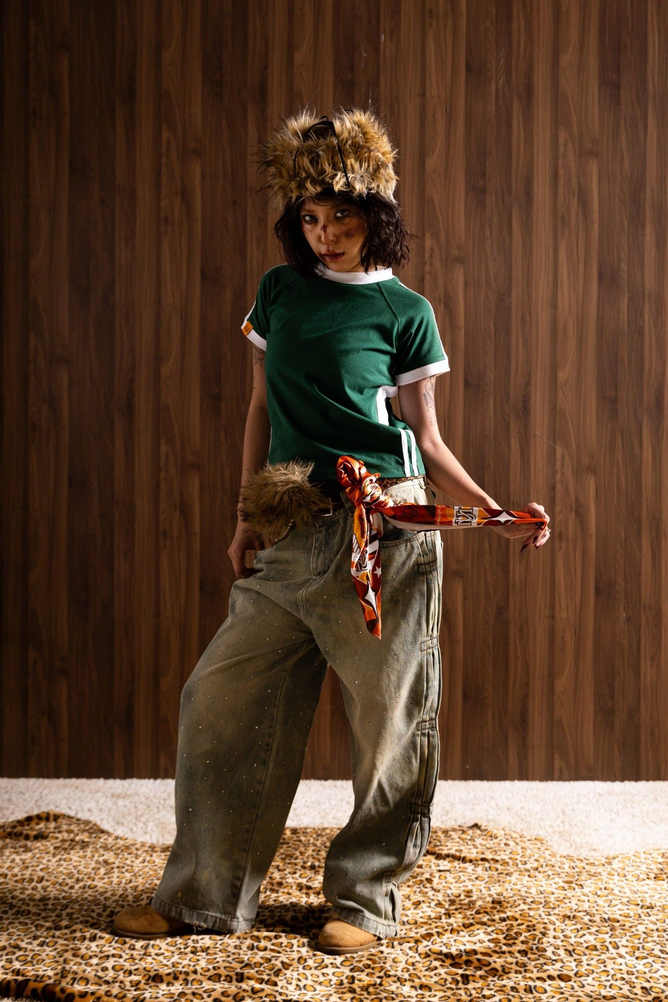  SPORTY BABY TEE GREEN 