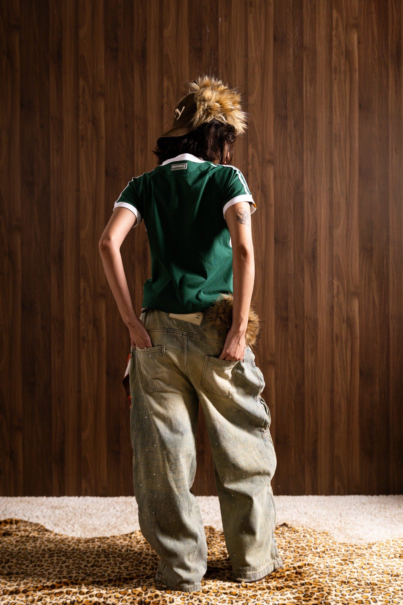  SPORTY BABY TEE GREEN 