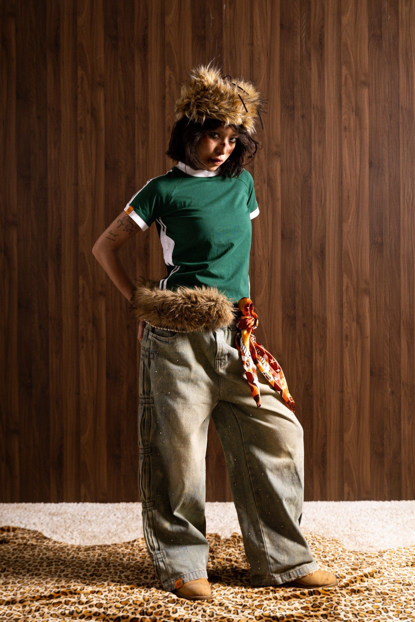  SPORTY BABY TEE GREEN 