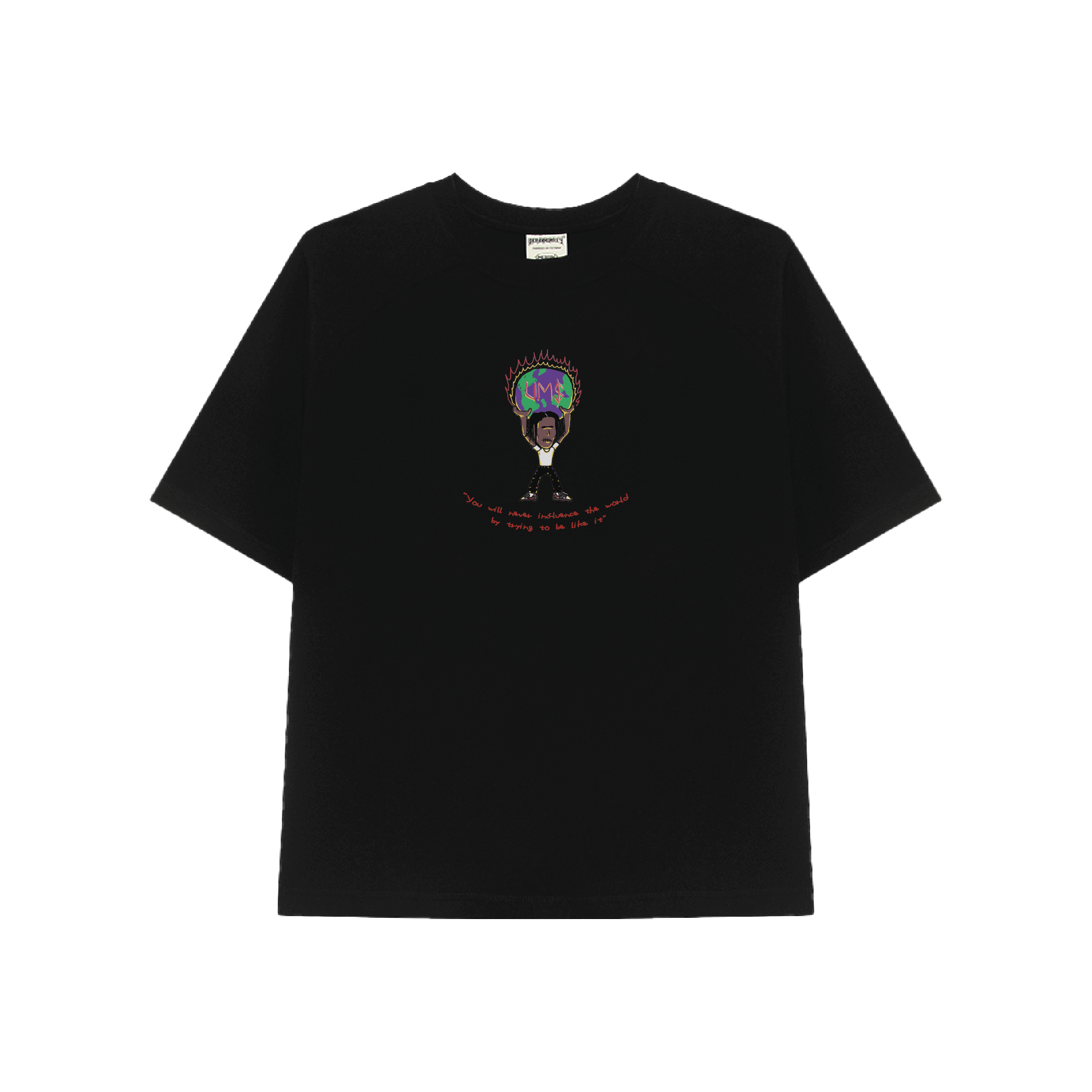  BSTT TRAVIS SCOOT ASTROWORLD TEE BLACK 