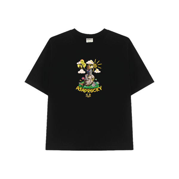  BSTT ASAP ROCKY PLAYGROUND TEE BLACK 