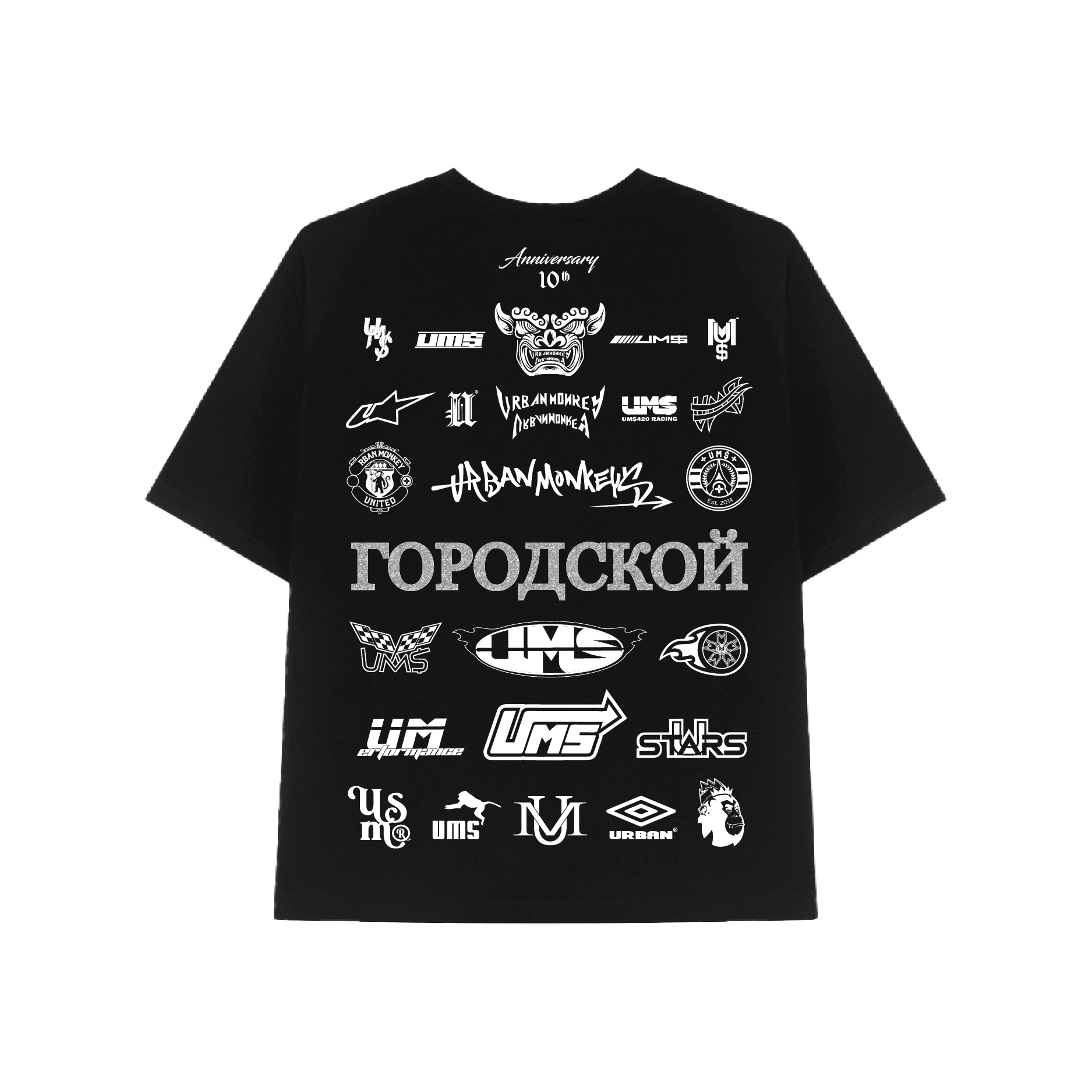  BSTT 10TH ANNI TEE BLACK 