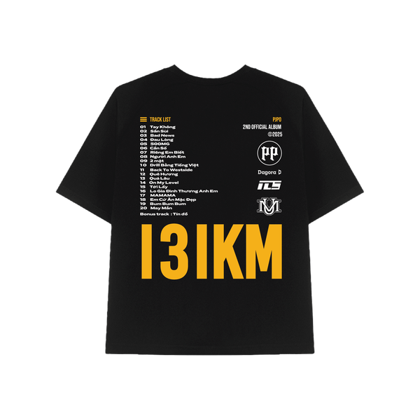  BSTT 131KM MERCHANDISE TEE BLACK 