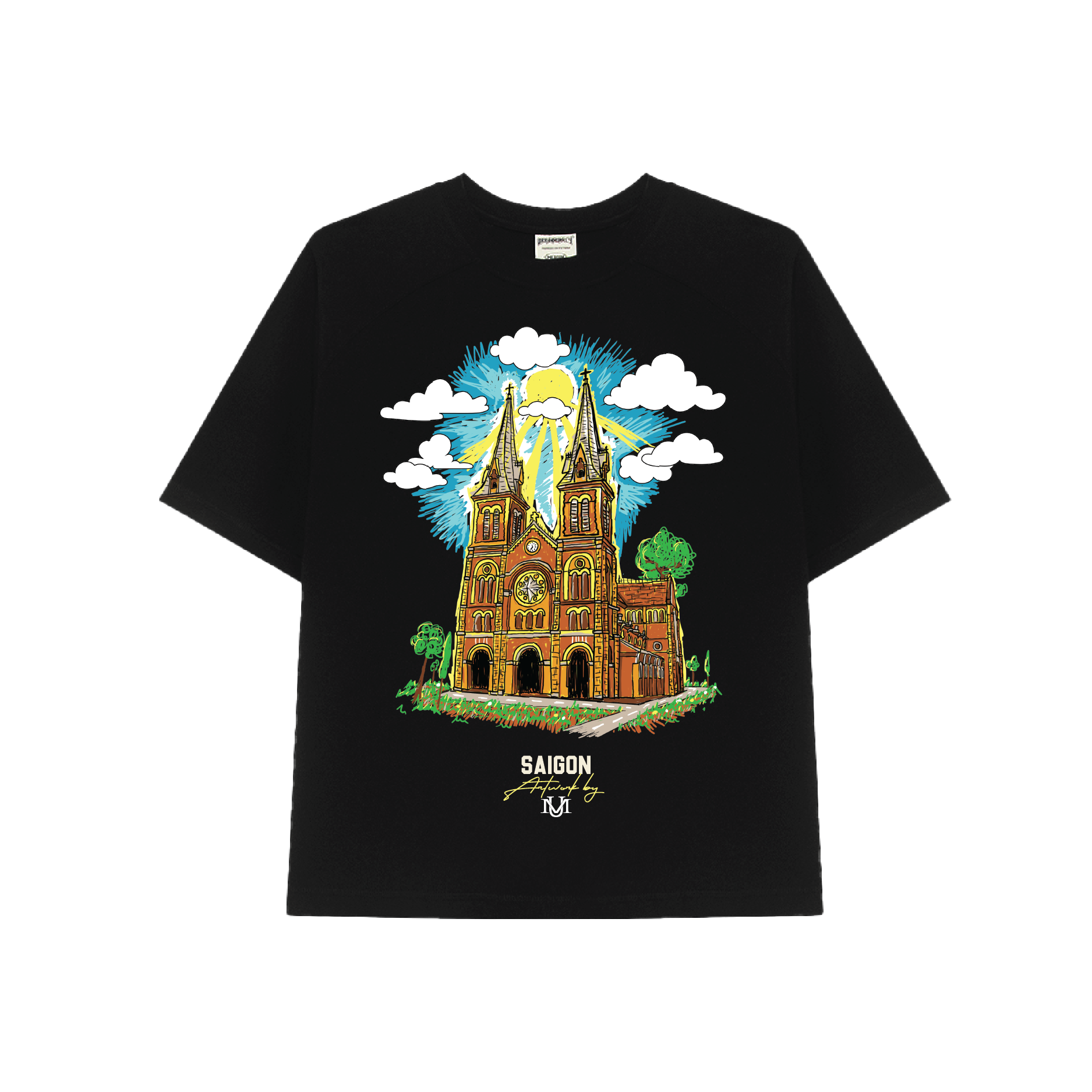  BSTT SAIGON TEE BLACK 