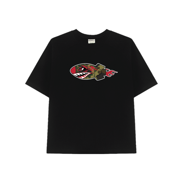  BSTT CAMO ROCKET TEE BLACK 