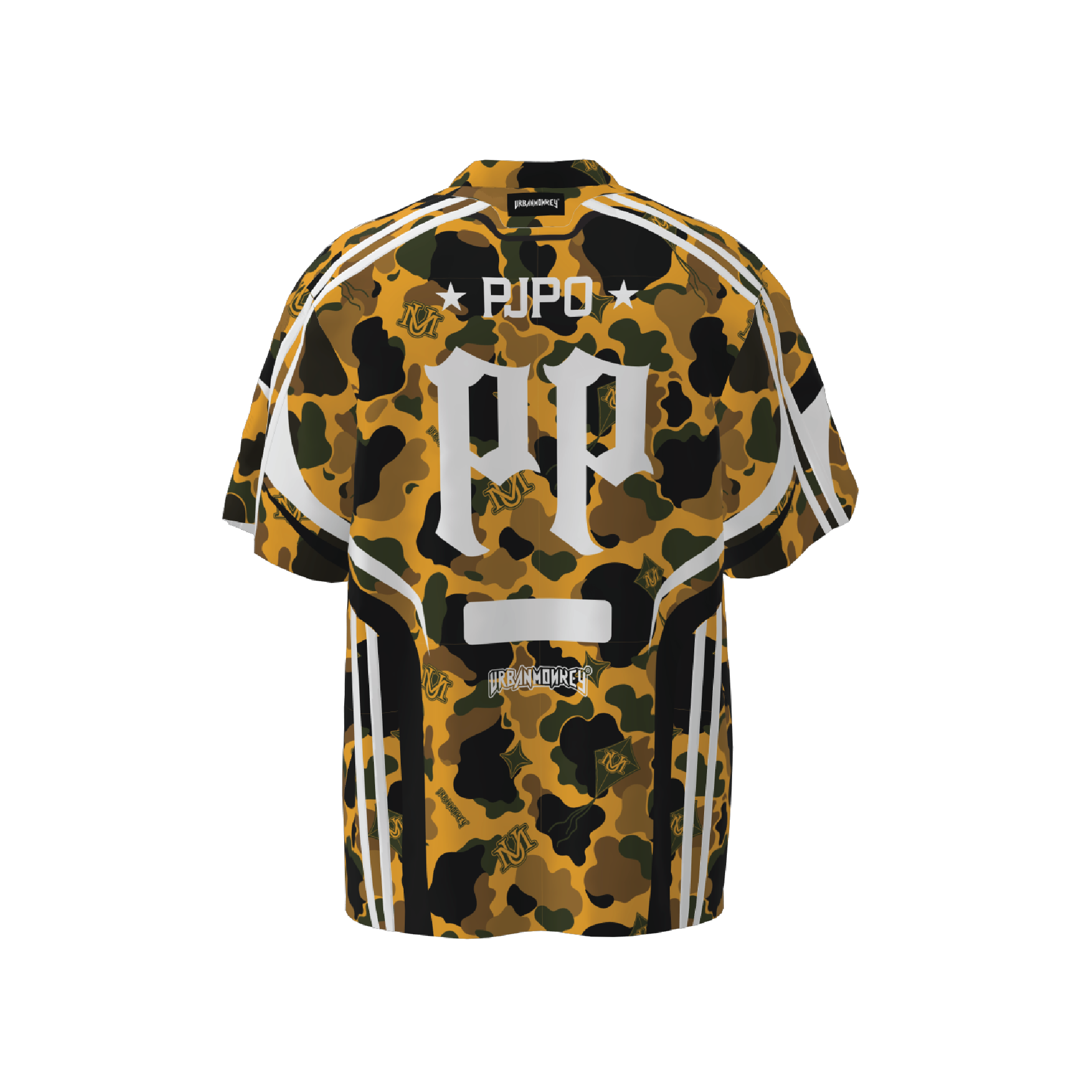  131KM x PJPO x UMS - JERSEY YELLOW CAMO 