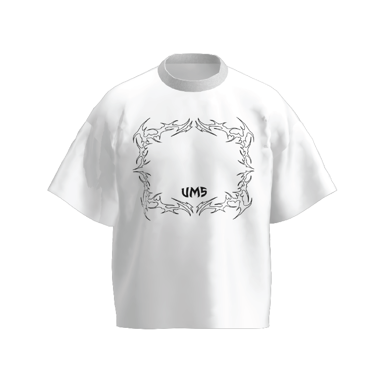  UMS FRAME TEE WHITE 