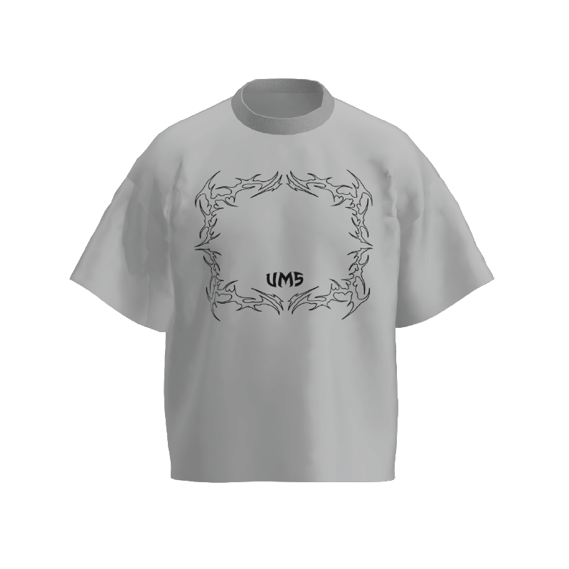  UMS FRAME TEE DUST GREY 