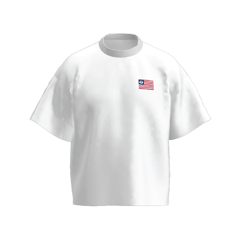  UMS NATION TEE WHITE 