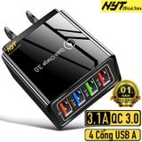  Củ Sạc Nhanh 25W Cổng Type C & USB A Quick Charge 3.0 NYT Live CS102 