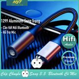  Cáp Chuyển Điện Thoại Sang Tai Nghe Cổng 3.5mm Cao Cấp NYT CD101 