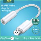  Cáp Chuyển Điện Thoại Sang Tai Nghe Cổng 3.5mm Cao Cấp NYT CD101 