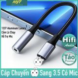  Cáp Chuyển Điện Thoại Sang Tai Nghe Cổng 3.5mm Cao Cấp NYT CD101 