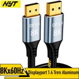  Cáp DisplayPort 1.4 Hỗ trợ 4K 144Hz Cao Cấp NYT HA101 - BH 12T Chính Hãng 