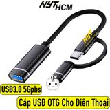  Cáp Chuyển Micro , Type C Ra USB OTG Kết Nối Phím Chuột, Đọc USB, Thẻ Nhớ... Cho Andoid NYT CDN104 