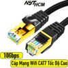 Cáp Mạng Đúc Sẵn Cat7 10Gbps Dây Tròn Cao Cấp NYT N27 - BH 12T Chính Hãng 