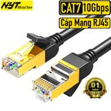  Cáp Mạng Đúc Sẵn Cat7 10Gbps Dây Tròn Cao Cấp NYT N27 - BH 12T Chính Hãng 