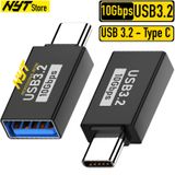  Đầu Chuyển Type C Sang USB 3.2 10Gbps OTG Hợp Kim Cao Cấp NYT CD111 
