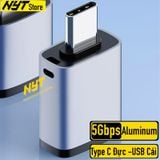  Đầu Chuyển Type C Sang USB 3.2 10Gbps OTG Hợp Kim Cao Cấp NYT CD111 