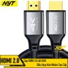  Cáp HDMI 2.0 Support Full 4K 60Hz Đầu Hợp Kim Nhôm Cao Cấp NYT H2H202 