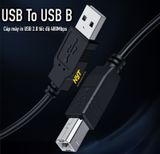  Dây Cáp Máy In USB B 2.0 Dài 1M - 10M NYT DL103 - Bảo Hành 12T Đổi Mới 