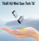  Đầu chuyển đổi USB sang Type C 3.0 Vỏ Nhôm Nguyên Khối Cao Cấp, Truyền Dữ Liệu Tốc Độ Cao Ổn Định 