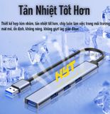  Bộ Chia USB 3.0 4 Cổng, 7 Cổng NYT N32 5Gbps Tốc Độ Cao Hợp Kim Nhôm Cao Cấp 