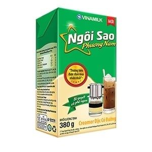  SỮA ĐẶC NGÔI SAO PHƯƠNG NAM XANH LÁ HỘP 380G 