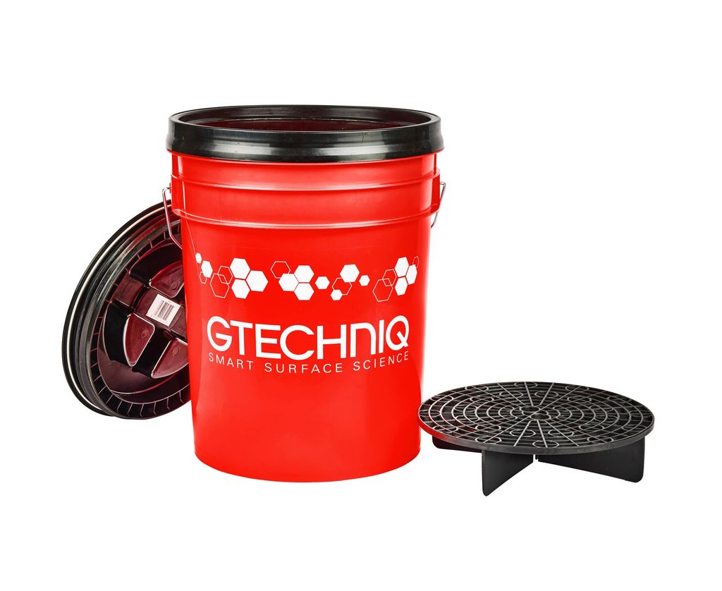 Xô rửa xe có nắp và ngăn cát - Gtechniq - Detailing Bucket Kit 