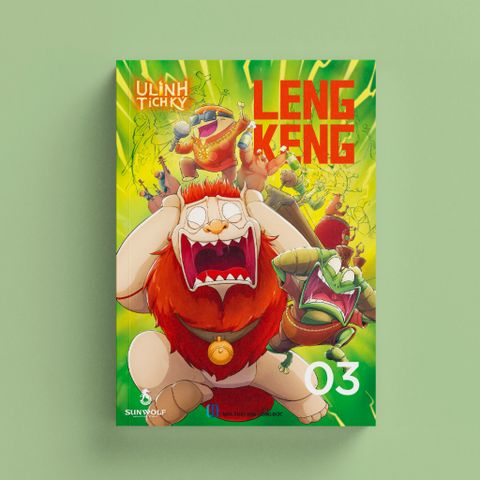 TRUYỆN TRANH U LINH TÍCH KÝ: LENG KENG - TẬP 3 (TẶNG KÈM BOARDGAME)