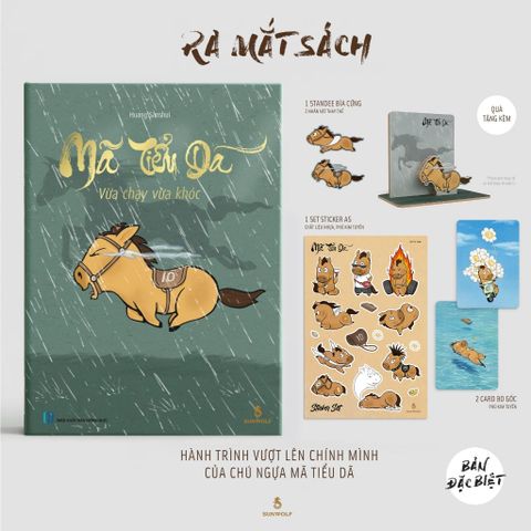 Sách tranh Mã Tiểu Dã: Vừa chạy vừa khóc