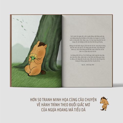 Sách tranh Mã Tiểu Dã: Vừa chạy vừa khóc