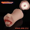 Âm đạo giả 2 đầu miệng môi răng lưỡi mềm mại cầm tay cho nam