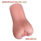  Âm Đạo Giả Cầm Tay Dáng Khép Chân Cực Khít Có Lỗ Hậu Môn 