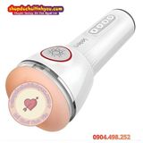  Âm Đạo Giả Hút Màn Khí Co Bóp Cảm Biến Rung Động Đa Năng 