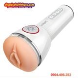  Âm Đạo Giả Hút Màn Khí Co Bóp Cảm Biến Rung Động Đa Năng 